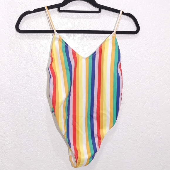 Kendall & Kylie Other - Kendall and Kylie Stripe One Piece Swimsuit New